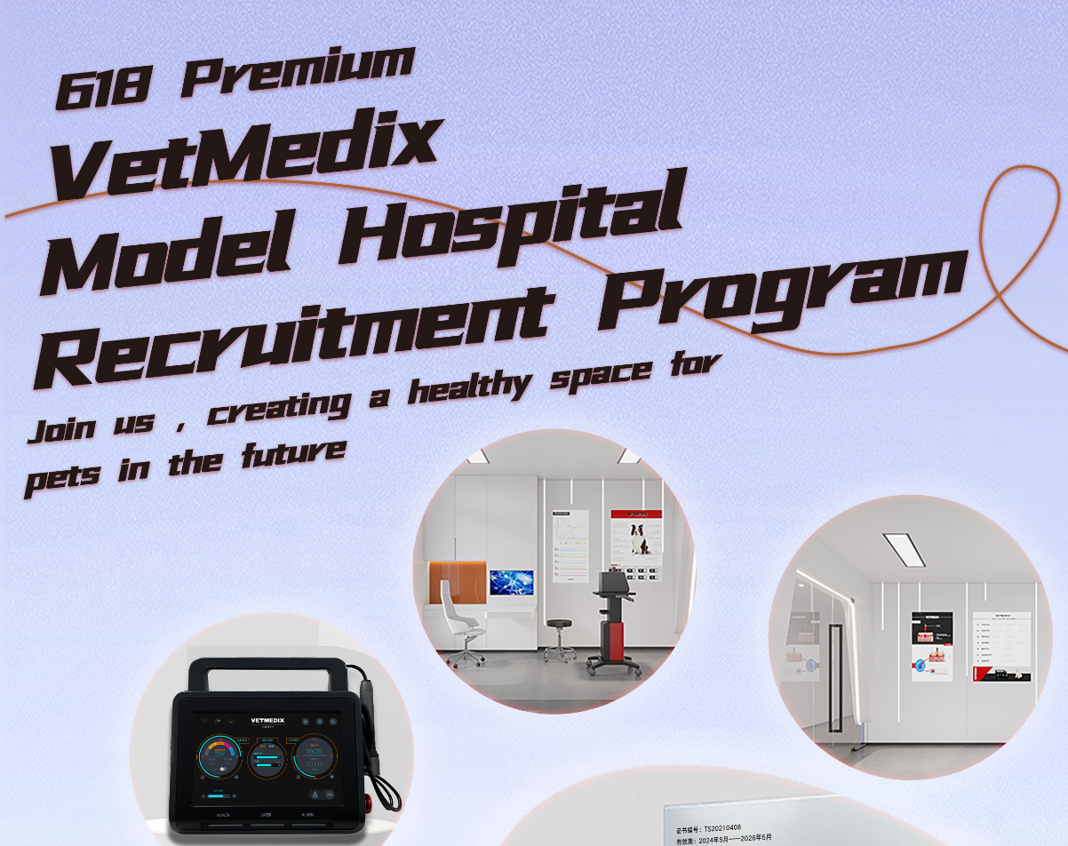 【618 Privilegium】VetMedix Smådyr Højenergi Laser Demonstration Hospital Rekruttering